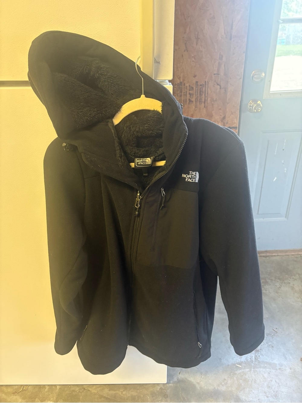 The North Face Black Hooded Fleece Jacket